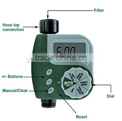 Yard IP 34 Light Rain Water Proof Scarecrow Garden Tools Automatic Digital Water Timer App Control for Smart Garden photo-5