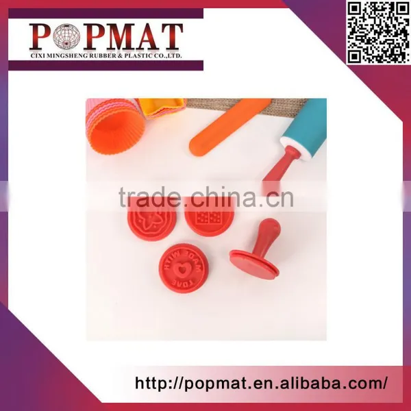 Cookies Mould Newest Soft Silicone Cookie Stamp photo-3