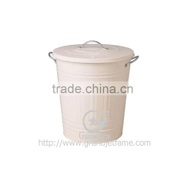 2016 Hot Sale Metal Garbage Can Galvanized Steel Metal Garbage Can photo-5