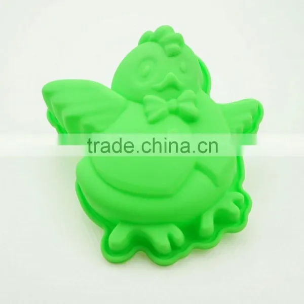 11176 Customized Silicone Chicken Shaped Cake Mould photo-2