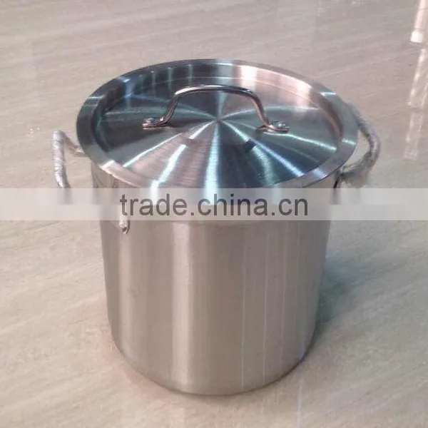 Stainless Steel Food Mixing Barrel 70L Stockpot Bucket photo-5