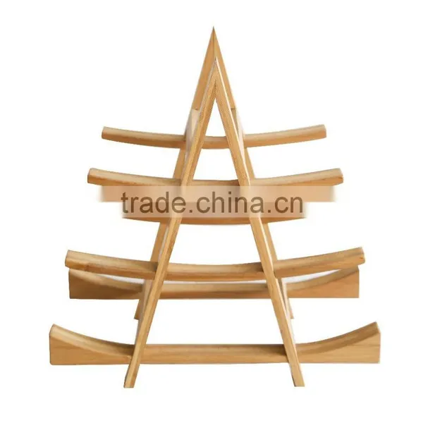 Hot Sale Discounter Home Furniture Bamboo Wine Rack photo-2