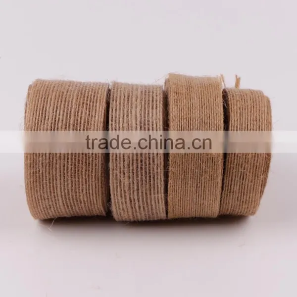 Cheap 25mm Wired Burlap Ribbon photo-6