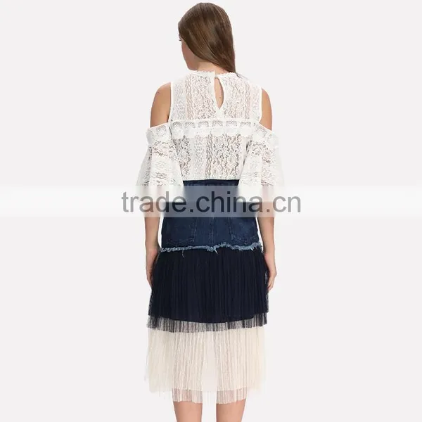 2017 Ladies Summer Casual White Blouse & Top photo-5