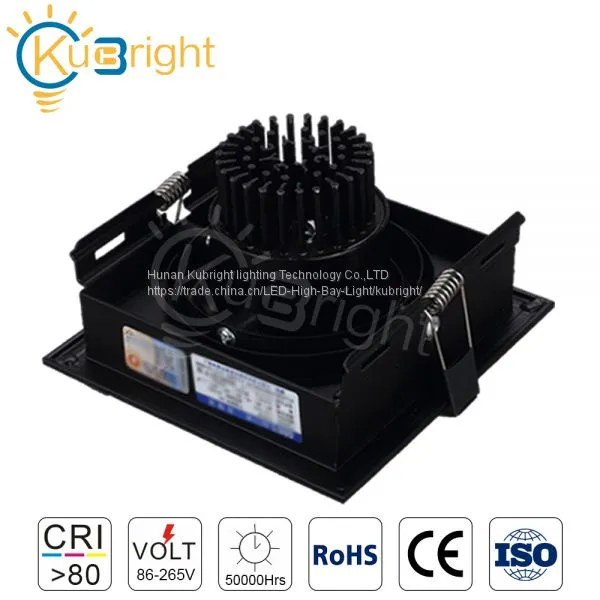 KB-GL001 3w to 12w Black Aluminium Led Grill Lights photo-3