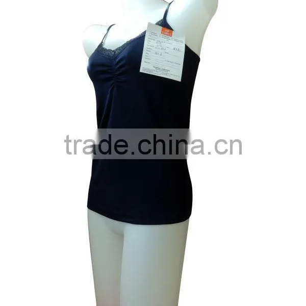 Nice Quality New Style Seamless Woman Underwear Sexy Lingerie Ladies V-neck Camisole W/lace photo-2