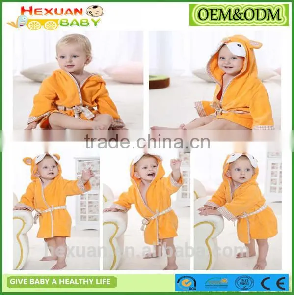 Hooded Animal Bathrobe Cartoon Baby Towel Character 04 photo-6