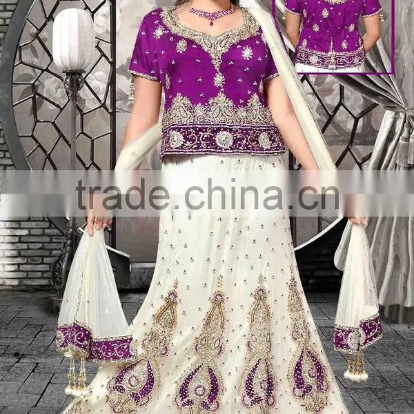 White Lehenga Choli photo-3
