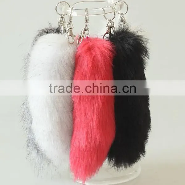 Hair Products Women's Products Faux Fox Furry Smooth Tat Terry Tail photo-2