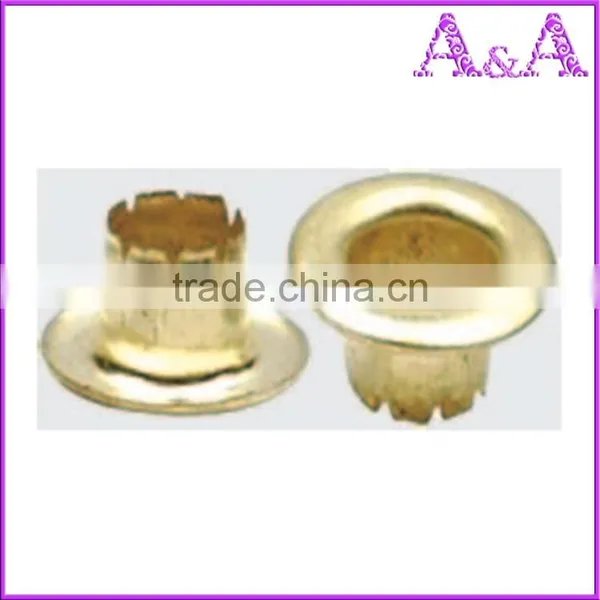 High Quality Metal Brass Eyelets and Grommets for Shoes Handbag photo-4