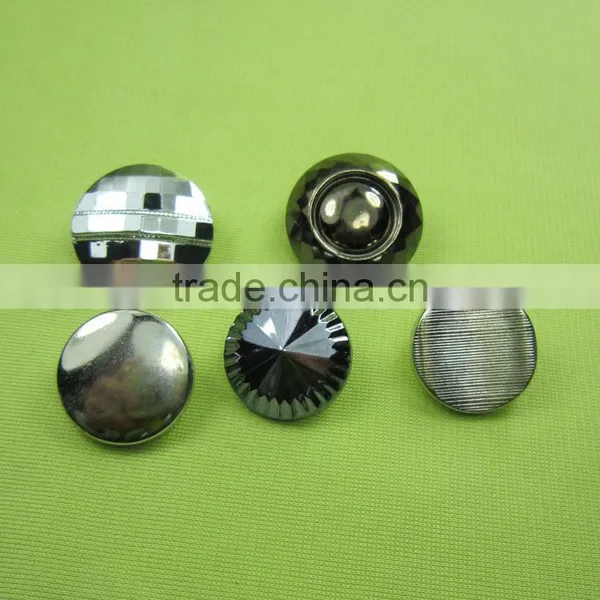 High Quality Shiny Dome ABS Plastic Button for Women photo-5