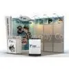 Custom Trade Show Booths , 10x10 Standard Fabric Trade Show Booth