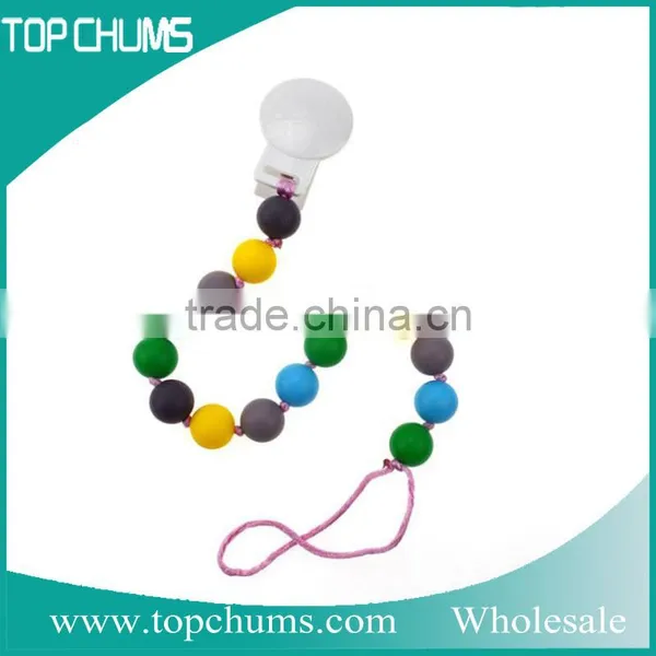 Promotional Environmental Silicone Pacifier Holder Baby Pacifiers photo-3