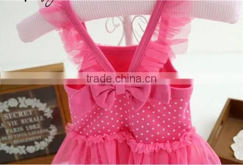 Summer Dresses Fashion Girls Baby Dress Princess Party Cute Big Bow Kids Girls Dress Tutu Kids Clothes photo-5