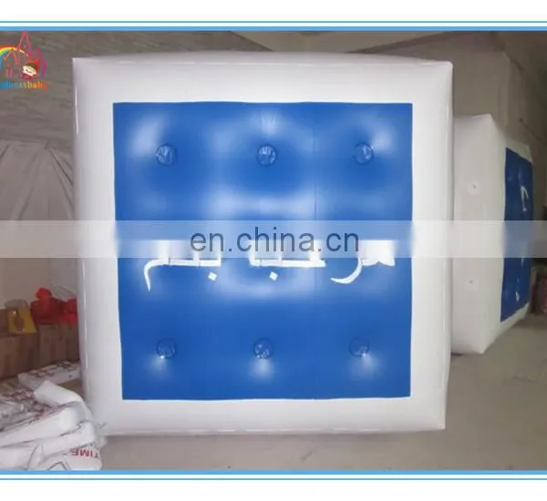 Hot Sale Inflatable Cube Helium, Inflatable Helium Gift Shape,sky Floating Helium Balloon for Advertising photo-2