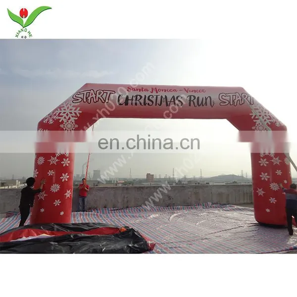 Outdoor Factory Direct Advertising Decoration Christmas Arches Inflatable for Sale photo-3