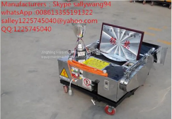 factory Direct sales Intelligent plastering machine