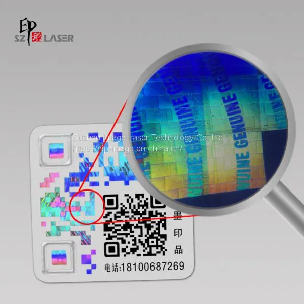 Custom Original Anti-counterfeiting Holograms for Security Sticker photo-3