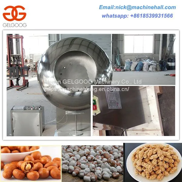 Peanut/nuts/almond Coating Machine/Automatic Pranut Coating Machine/Professional Peanut Sugar Coating Machine photo-3