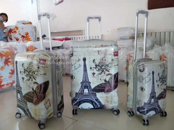 High Quality Hard Shell Luggage Set 3pcs Travel Bag Aluminum Trolley Lugagge Case for Trip photo-2