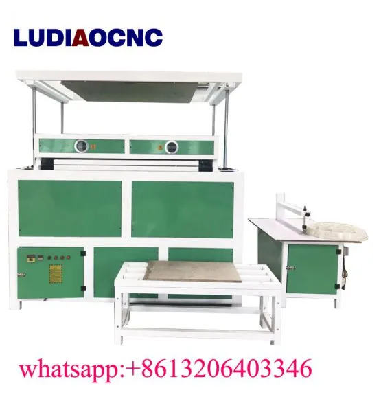 Acrylic ABS Vacuum Forming Machine Plastic Vacuum Thermoforming Machine for Sign Logo photo-2