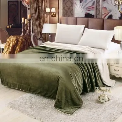 High Quality Cheap Super King Size Mink Double Layer Ply Blanket photo-6