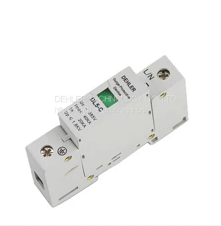SPD Household Lightning Protection / Surge / Surge Protector 40ka-1p Communication Signal Lightning Protection photo-2