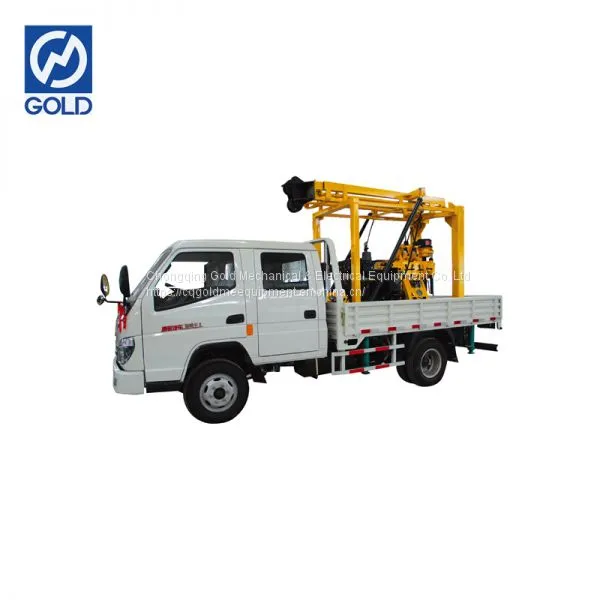 Hydraulic Drilling Tricycle Mounted Spindle Type Core Drilling Rig photo-3