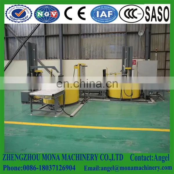 2018 New Condition Automatic Pallet Stretch Wrapping Machine With Pressure Plate photo-4