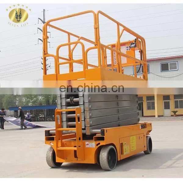 7LGTJZ Shandong SevenLift Self Propelled Telescopic Automatic Hydraulic Battery Scissor Mobile Auto Ladder Lift photo-6