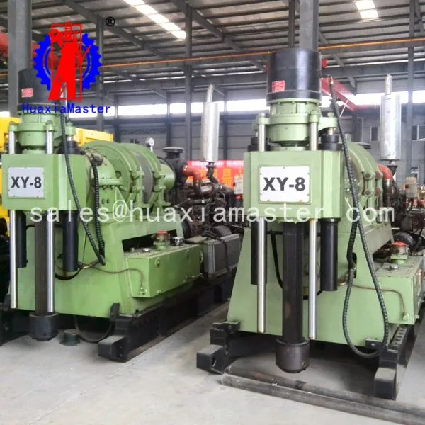 XY-8 Hydraulic Water Well Drilling Rig/water Drill Rig Machine photo-2