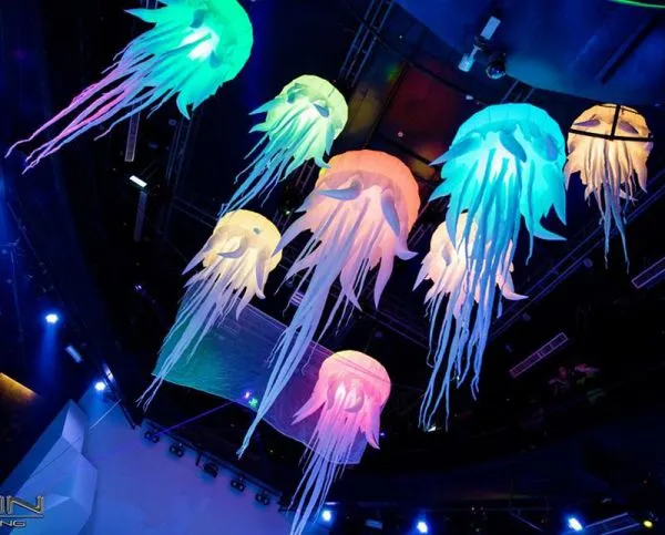 Party Decoration Inflatable Jellyfish LED Lighting Jellyfish Decoration