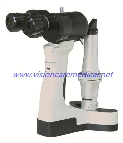 FDA Marked LED Illumination Handheld Portable Slit Lamp Microscope for Ophthalmology
