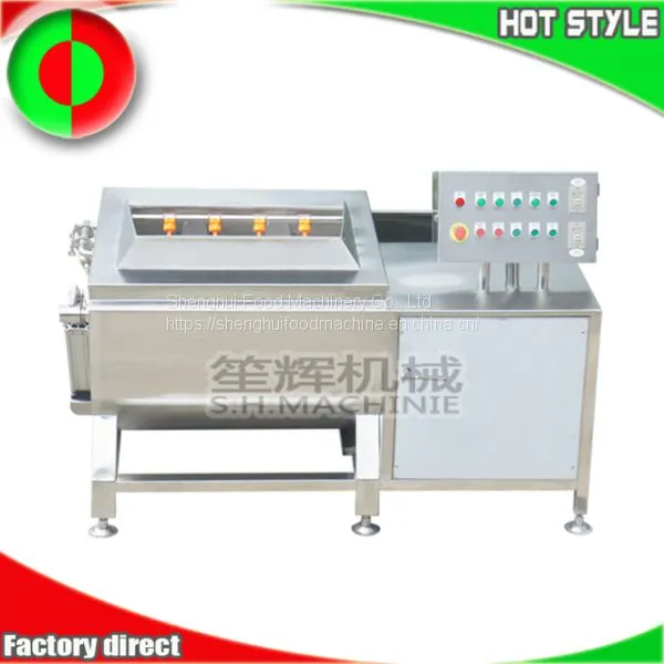 Multifunctional Meat Spareribs Cleaning Machine Automatic Fruit and Vegetable Washing Machine Bubble Cleaning Machine Vegetable Cleaning Equipment photo-3
