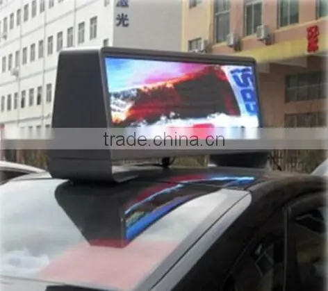 Wifi 3G USB RJ45 Slim Wireless Programmable p5 Led Taxi Top Advertising Signs photo-2