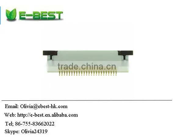 Electrical FFC, FPC (Flat Flexible) Cable Connectors 52437-2491 BOTTOM 24POS 0.50MM R/A