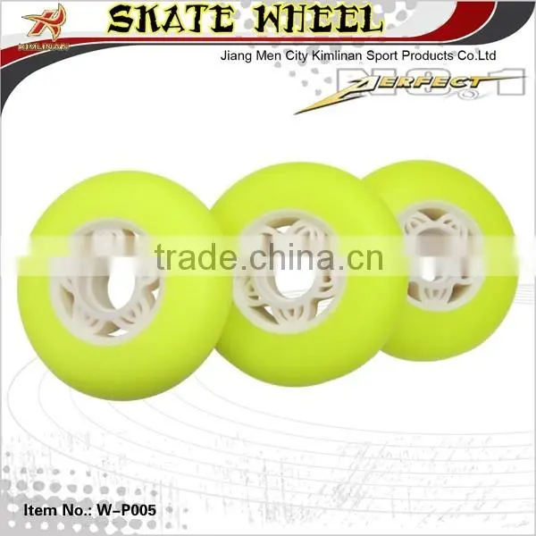 Plastic Core Roller pu Wheel, Inline Roller Skate pu Wheel in Size 72/76mm photo-2