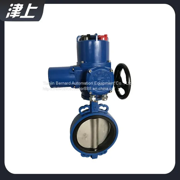 Wafer Type Electric Butterfly Valve DN20 General Electric Actuator photo-3