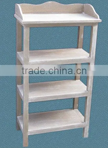 Paulownia Wood Storage Shelf photo-2