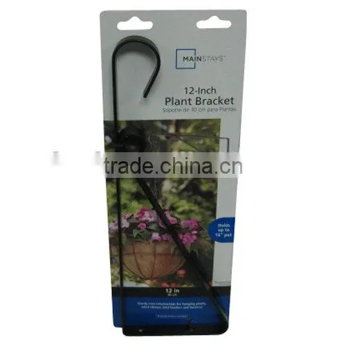12" Garden Metal Hanging Basket Brackets photo-2