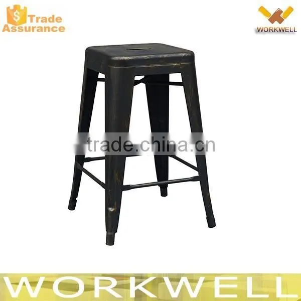 WorkWell Hot Sell Galvanized Metal Bar Stool Kw-st07-12 photo-3