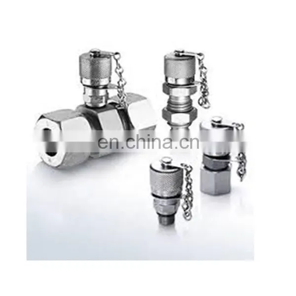 Popular Eaton NPT Test Coupling Test Coupling for 24 Degree Cone Fittings Hydraulic Test Fittings