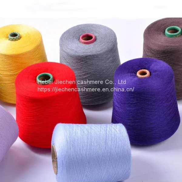 High Quality Tibet Cashmere 30% Cashmere 70%wool Blended Cashmere Yarn photo-5