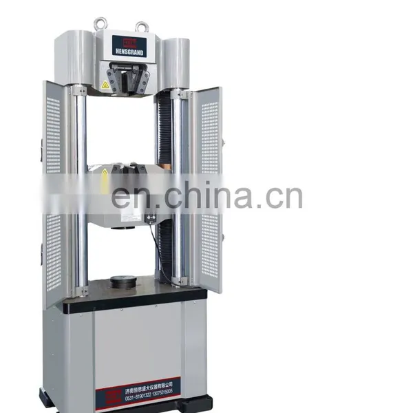 WE-1000D 1000KN Digital Display Hydraulic Universal Testing Machine With 50KN Load Cell photo-4