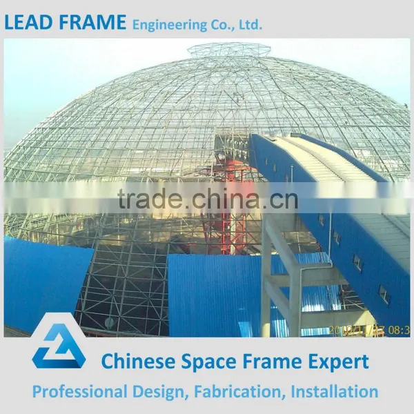 Durable Low Cost Galvanized Steel Dome Structure For Storage photo-2