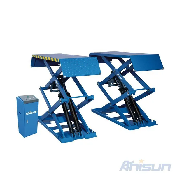 Anisun ultra thin scissor type car lift