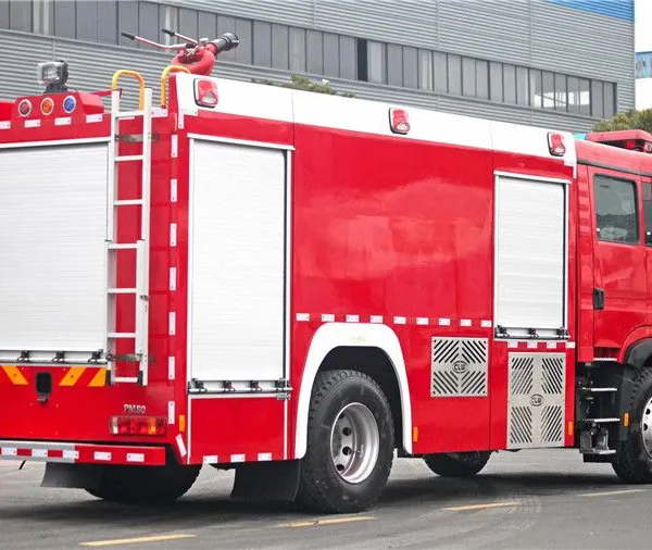 Heavy Truck HOWO 8t Water Tank Foam Fire Truck photo-5