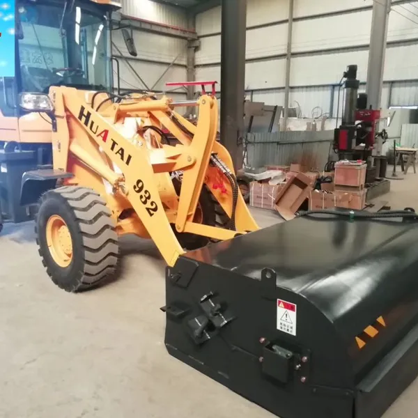 Hot-selling XCMG Skid Steer Sweeper Attachments Asphalt Cleaning Machine for Skid Steer photo-3