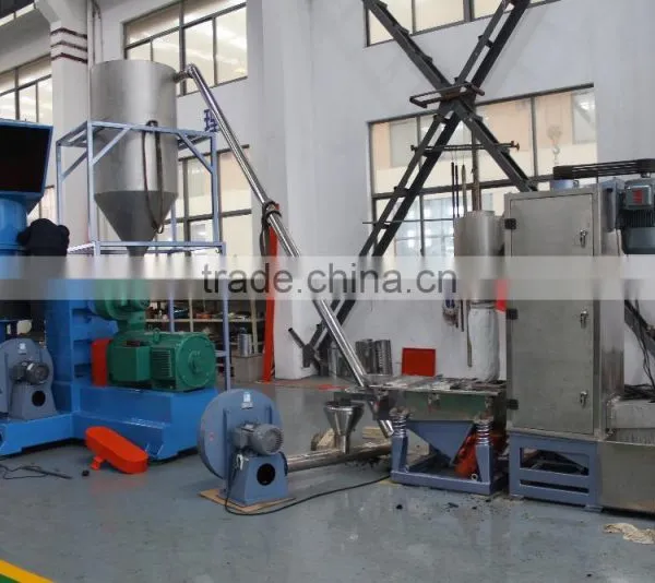 Strand Cut Type Waste Plastic Film Granules Making Machine photo-2