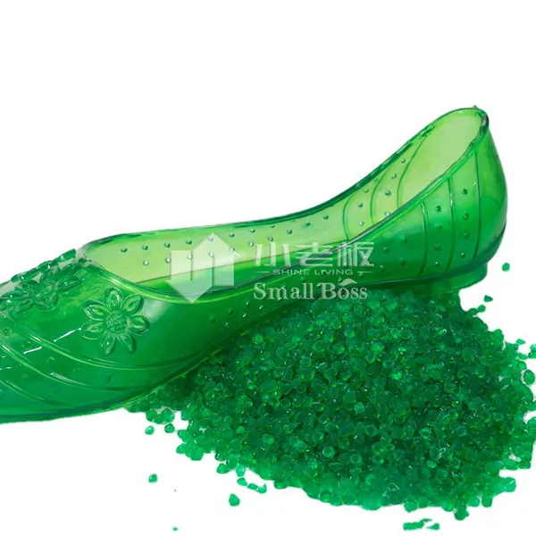 Transparent PVC Granules Price for Shoes Sole PVC Compound Pellet for Footwear Sandals Raw Material Crystal Shoe Sole photo-2